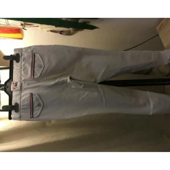 pantalon blanc hervé godignon