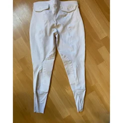 Pantalon blanc Hervé Godignon Jump'in Taille 38