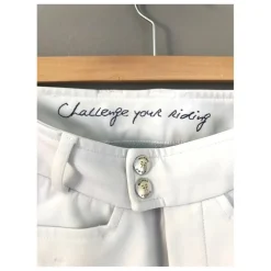 pantalon blanc horse pilot, t 12 ans