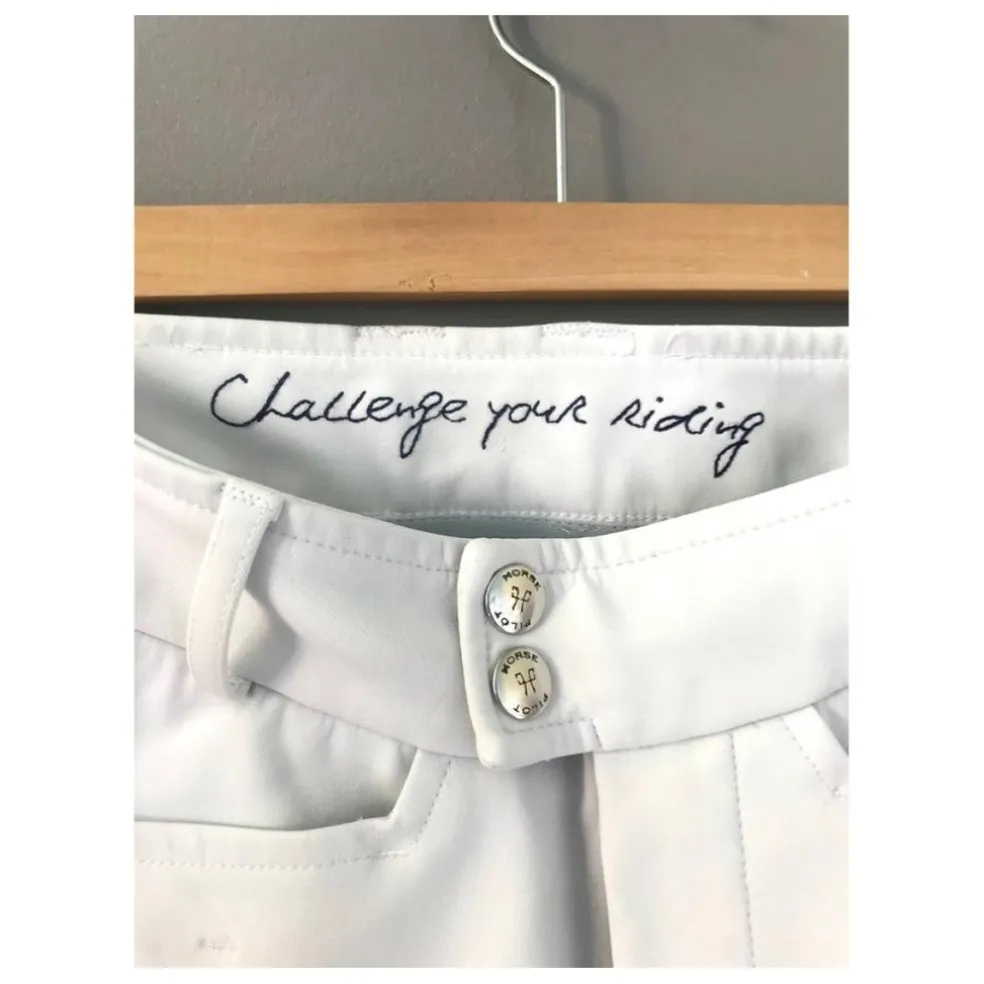 pantalon blanc horse pilot, 12 ans