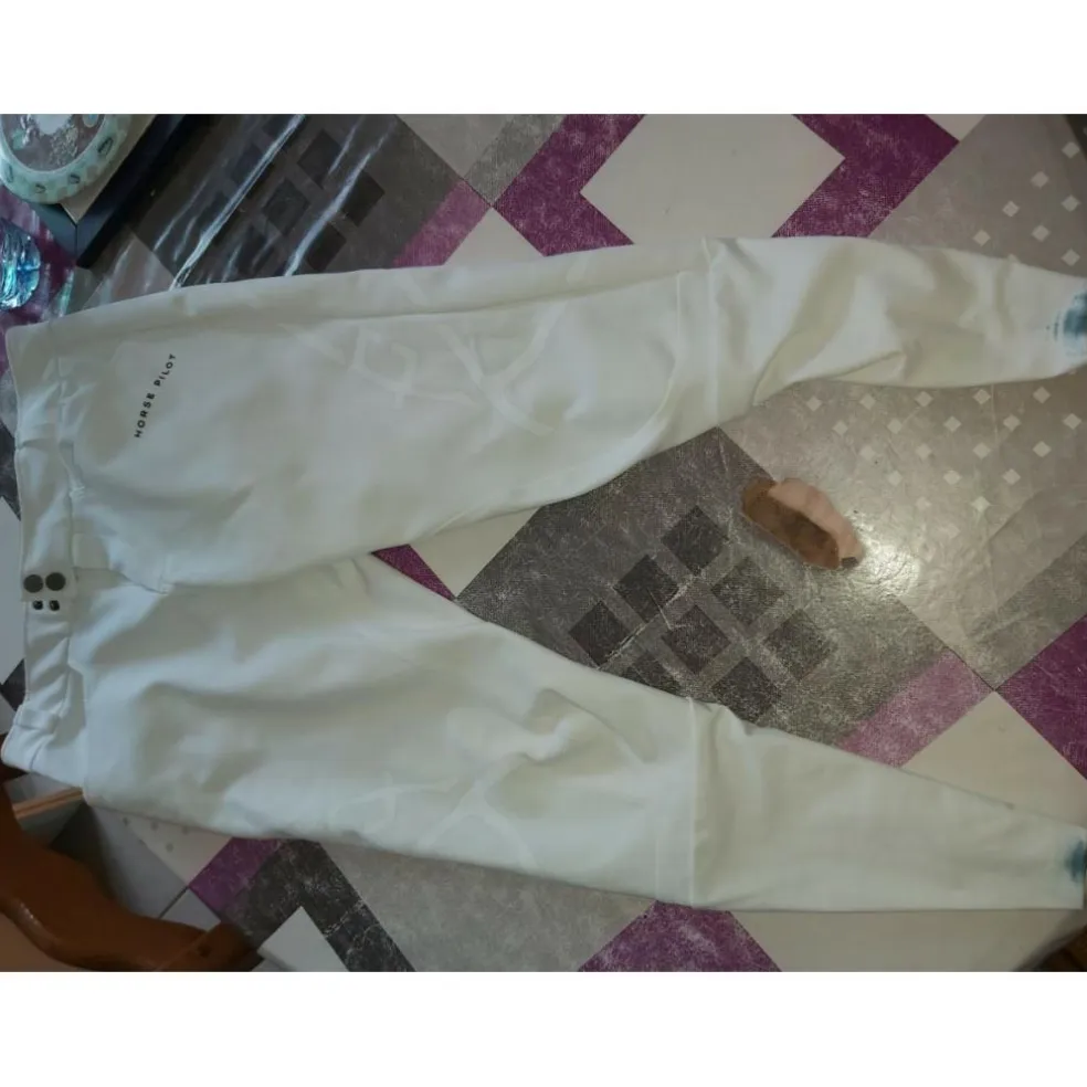 Pantalon blanc Horse Pilot X-Plosive