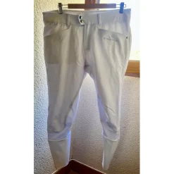 pantalon blanc horse pilot homme