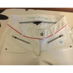 Pantalon blanc horse pilot