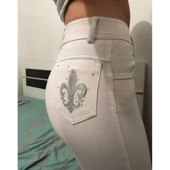 Pantalon blanc impérial riding