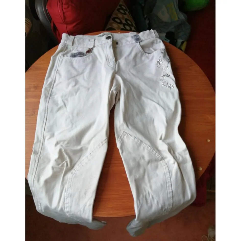 Pantalon blanc pikeur
