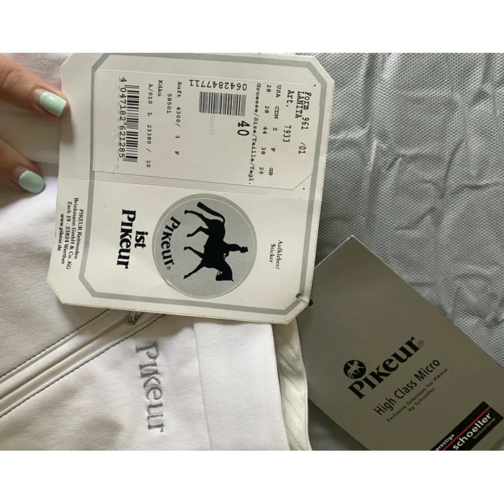 Pantalon blanc pikeur 38 neuf
