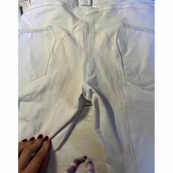 Pantalon blanc Pénélope Leprevost