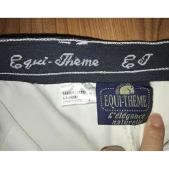 Pantalon blanc équithème t36