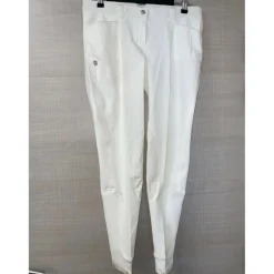 Pantalon blanc simple taille 42 Euro-Star