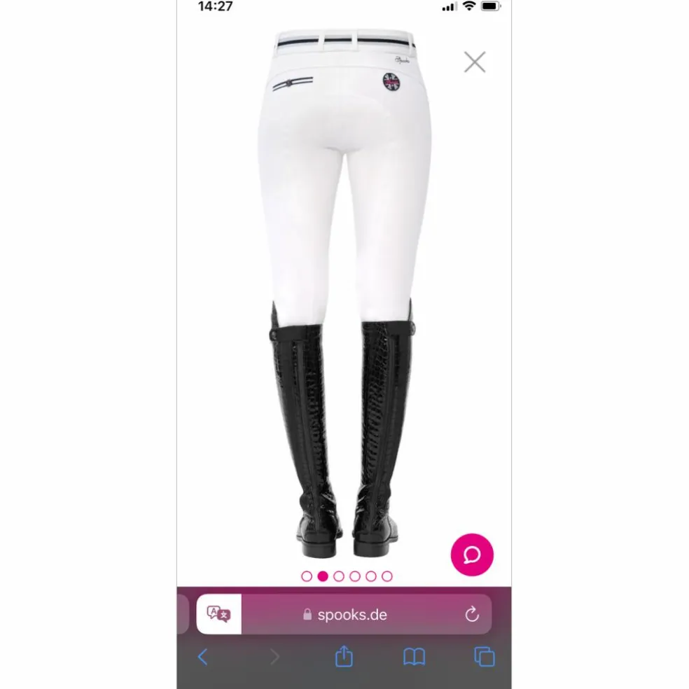 pantalon blanc spooks