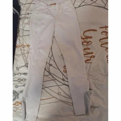 Pantalon blanc starlight 12 ans