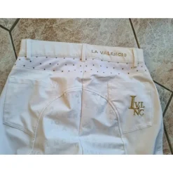Pantalon blanc strass la valencio neuf