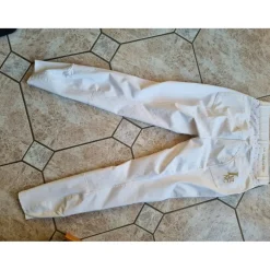 Pantalon blanc strass la valencio neuf