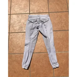 Pantalon, blanc/gris komutekir