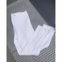 Pantalon concours blanc équitation fouganza
