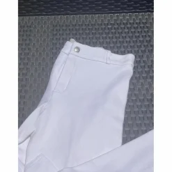 Pantalon concours blanc équitation fouganza