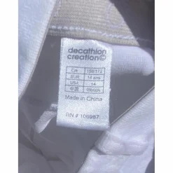 Pantalon concours blanc équitation fouganza