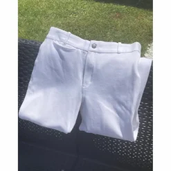 Pantalon concours blanc équitation fouganza