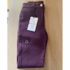 pantalon de cheval couleur bordeaux