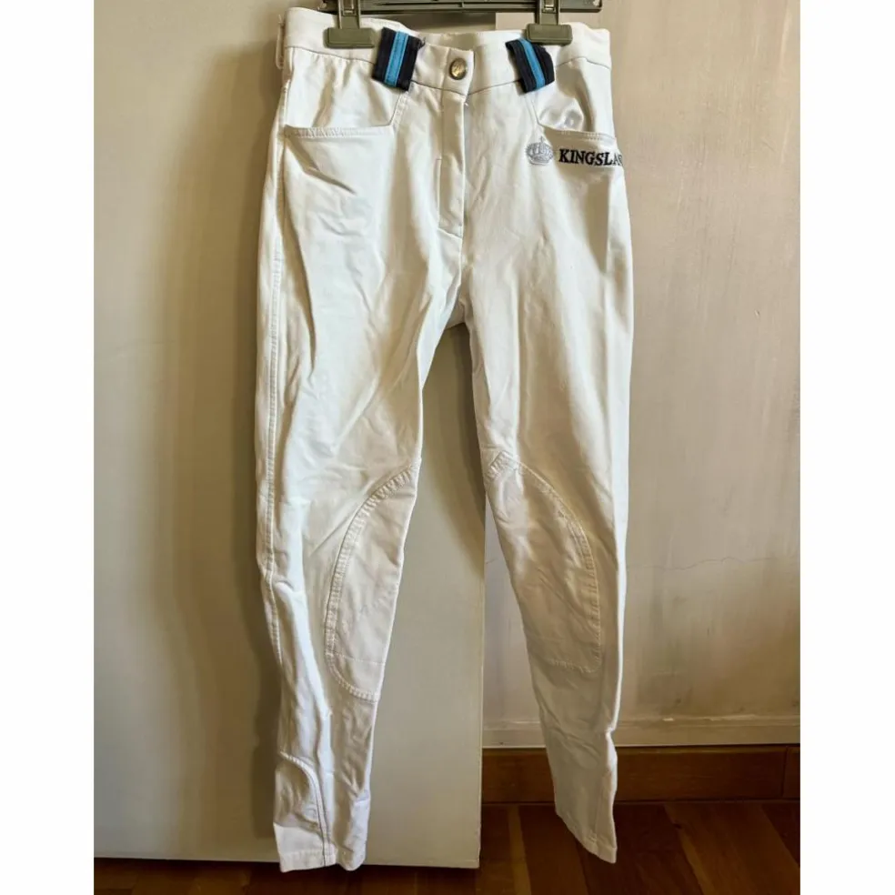 Pantalon de concours Blanc Kingsland