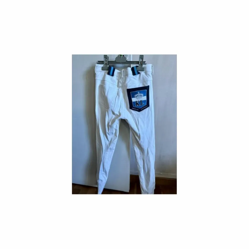 Pantalon de concours Blanc Kingsland