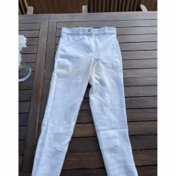 Pantalon de concours blanc fouganza taille 36