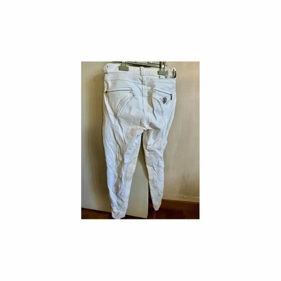 Pantalon de concours Blanc Fouganza
