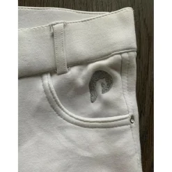 Pantalon de concours blanc performance
