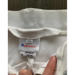 Pantalon de concours blanc performance
