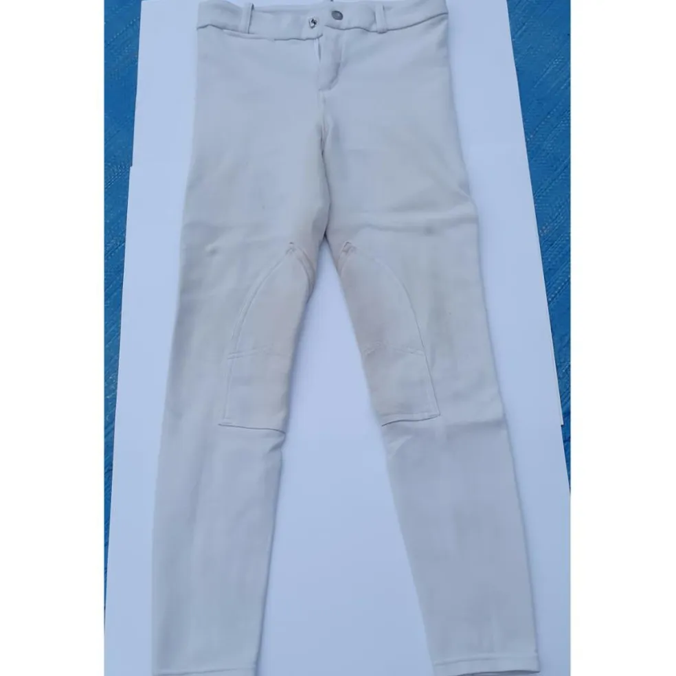 Pantalon de concours blanc Fouganza
