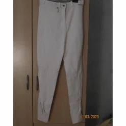 pantalon d'equitation blanc taille 38