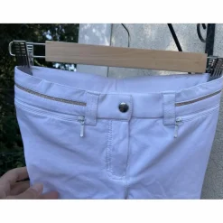 Pantalon d’équitation blanc Pénélope modèle Streety 12 ans