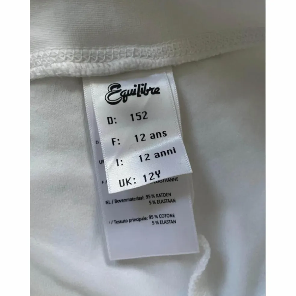 Pantalon d'équitation blanc