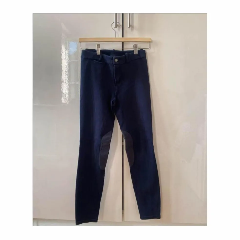 pantalon d’équitation bleu marine