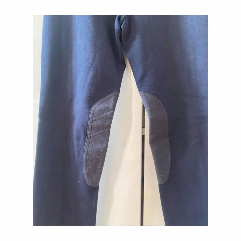 pantalon d’équitation bleu marine