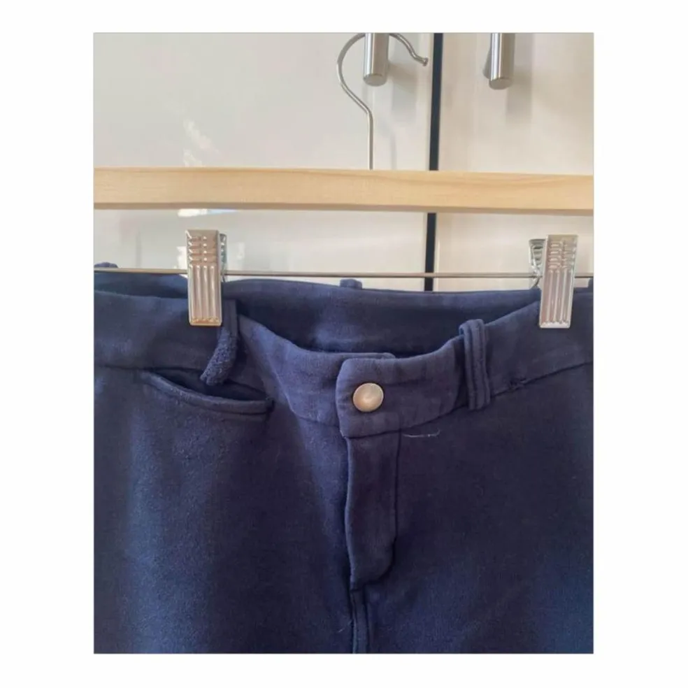 pantalon d’équitation bleu marine
