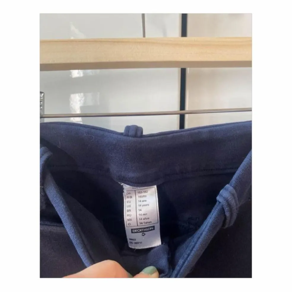 pantalon d’équitation bleu marine