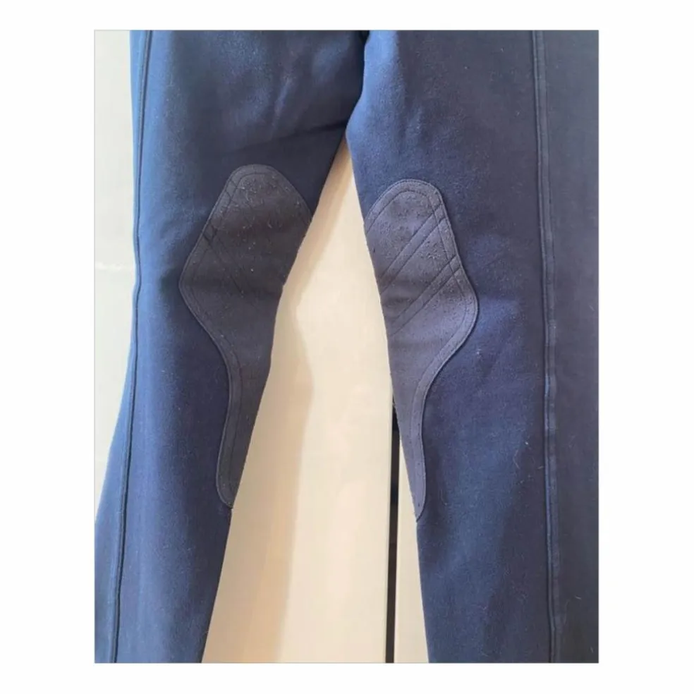 pantalon d’équitation bleu marine