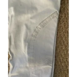 Pantalon d'équitation mixte blanc TIME RIDER