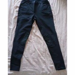 Pantalon d'équitation noir imperméable