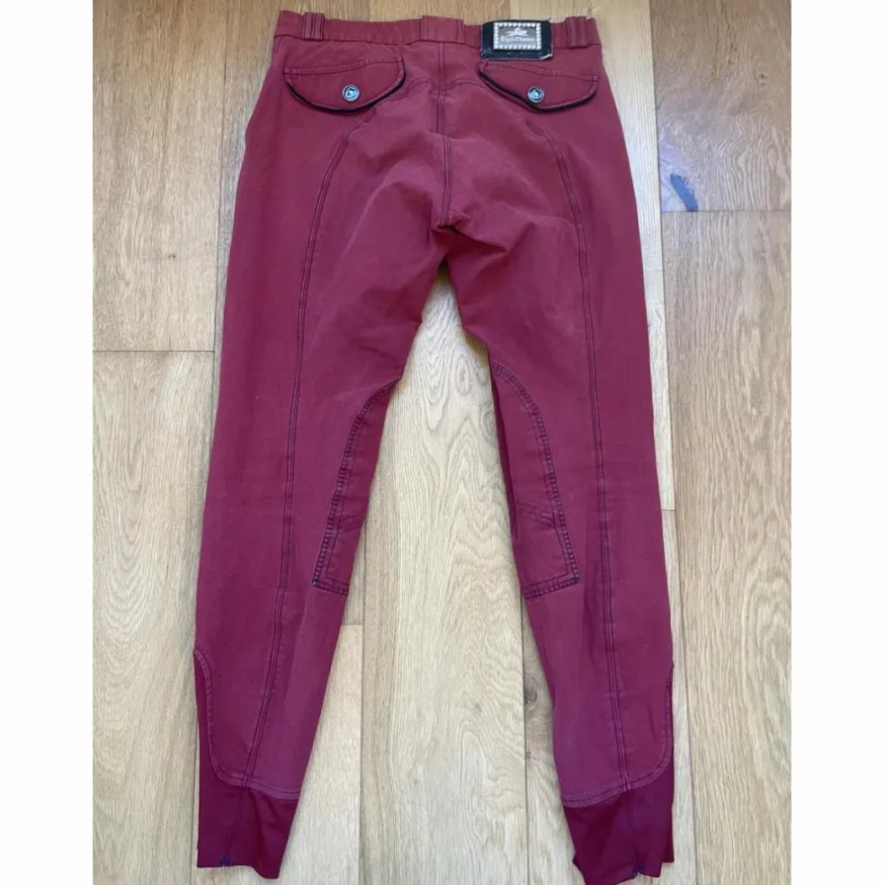 Pantalon equi thème taille 36 rouge