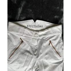 Pantalon equitheme blanc