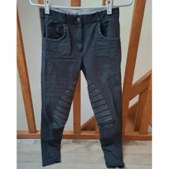 Pantalon Fellini noir à strass
