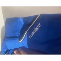 pantalon flags and cup bleu
