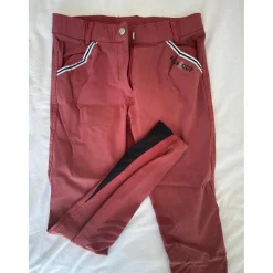 pantalon flags&cup rouge