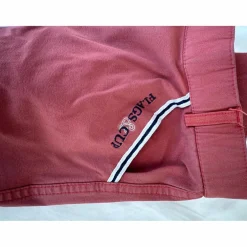 pantalon flags&cup rouge