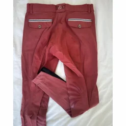 pantalon flags&cup rouge