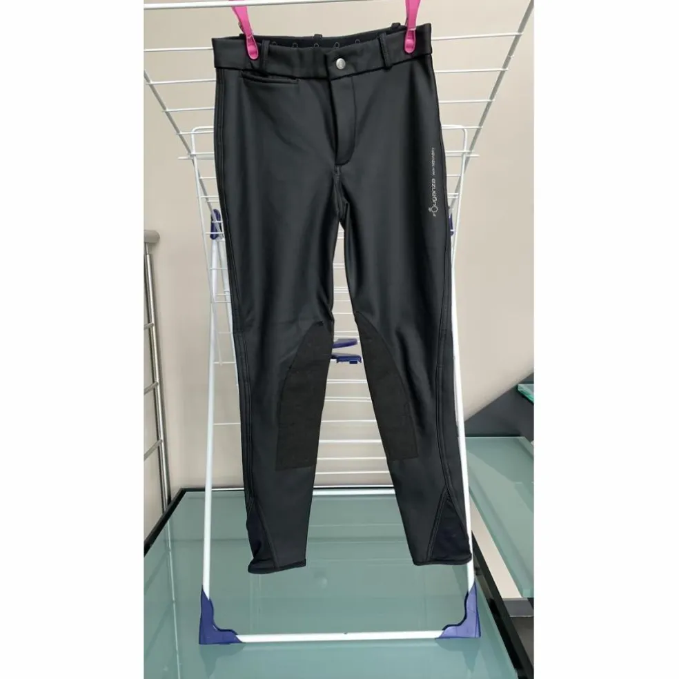 Pantalon Fouganza hiver noir - Taille 12 ans