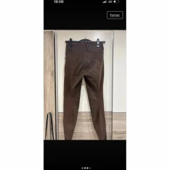 Pantalon HKM brun full gripp