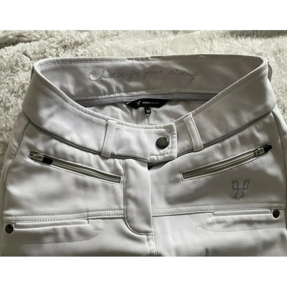 Pantalon Horse Pilot X balance Blanc